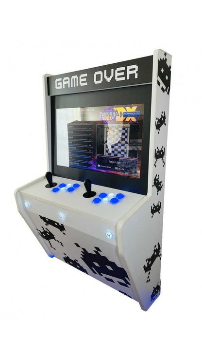 Máquina Arcade de Parede Big Wall - White Aliens