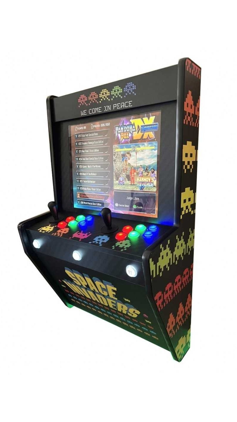 Máquina Arcade De Parede - Space Colors