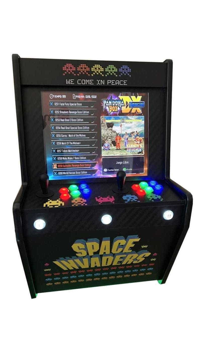 Máquina Arcade De Parede - Space Colors